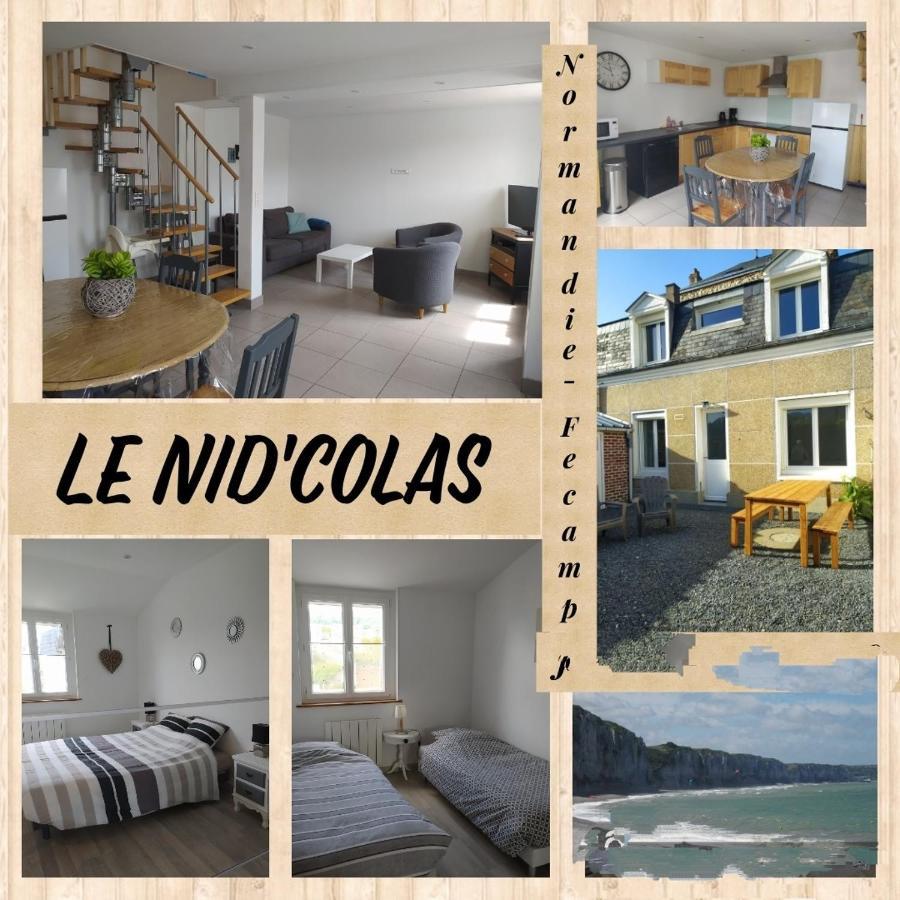 Le Nid Colas Cour Au Sud Velos A Dispo Fecamp Bagian luar foto